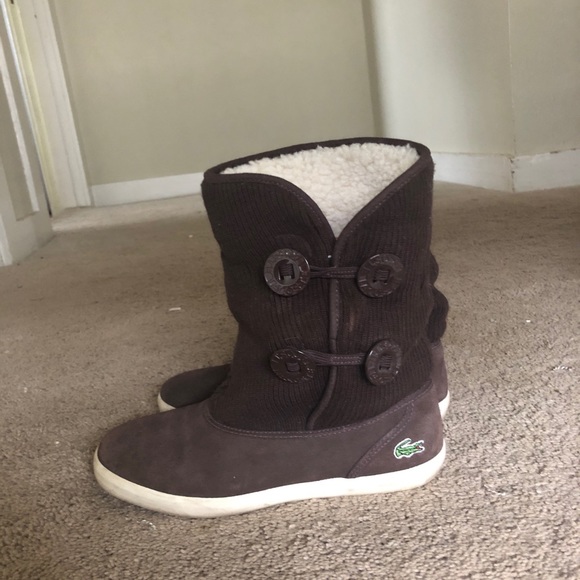 lacoste boots for ladies